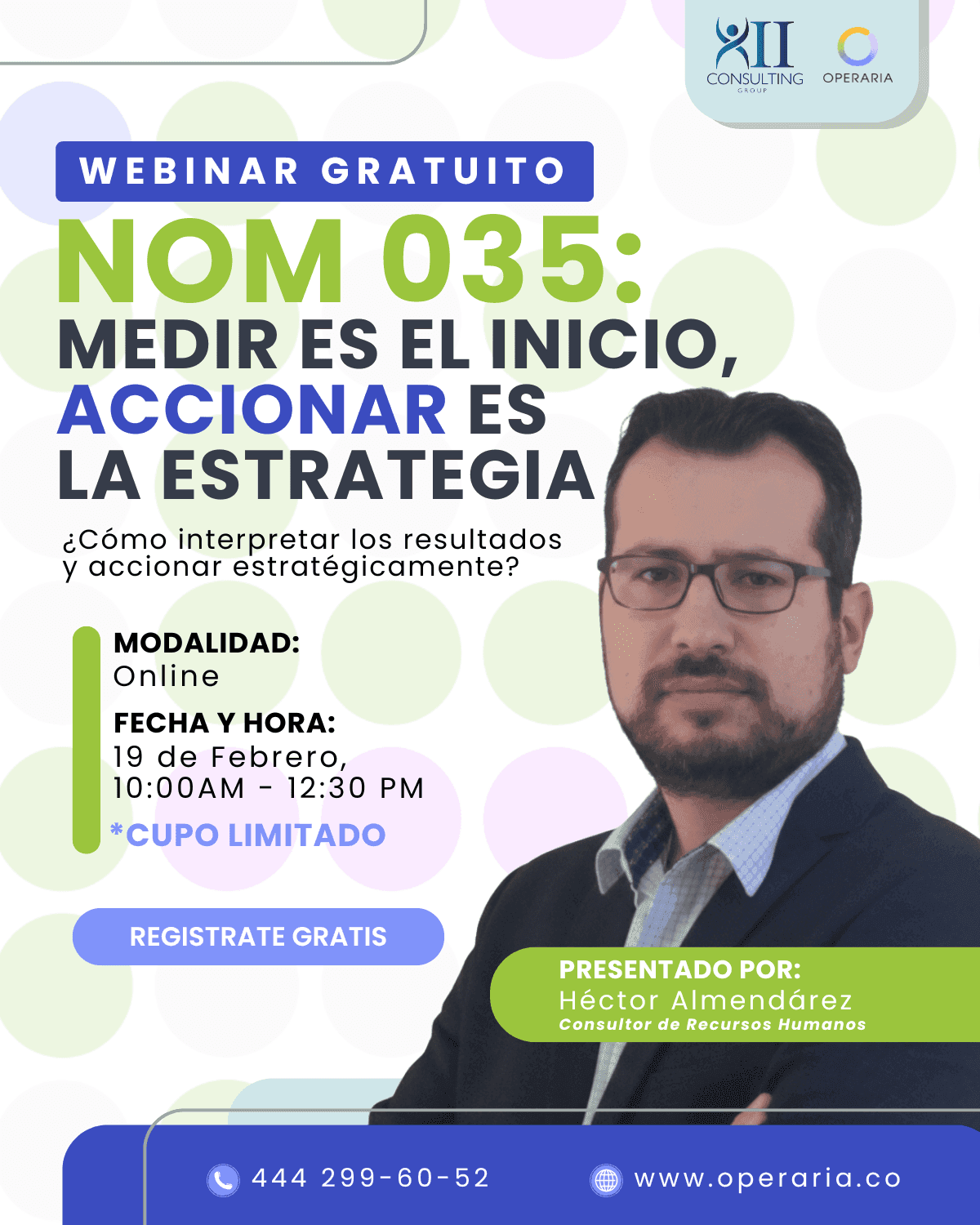 Arte de Medir es el inicio, accionar es la estrategia
