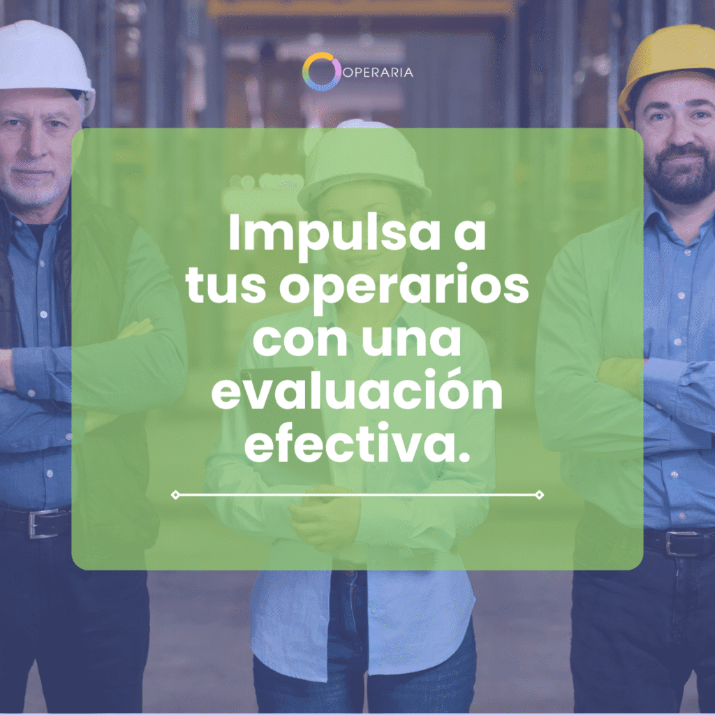 evaluación de operarios